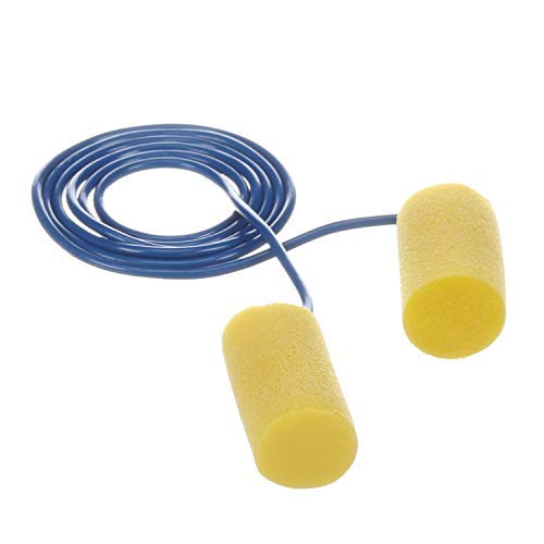 3M E-A-R Classic Plus Corded Earplugs, Hearing Conservation 311-1105 in Poly Bag