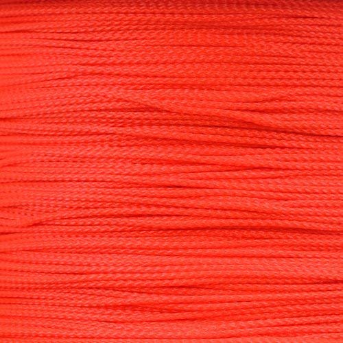 Micro 90 Cord – M90 – Nylon Paracord in Solid Colors – Tensile Strength 90 LBs – Choose from 10, 25, 50, 100, & 1000 Foot Sizes