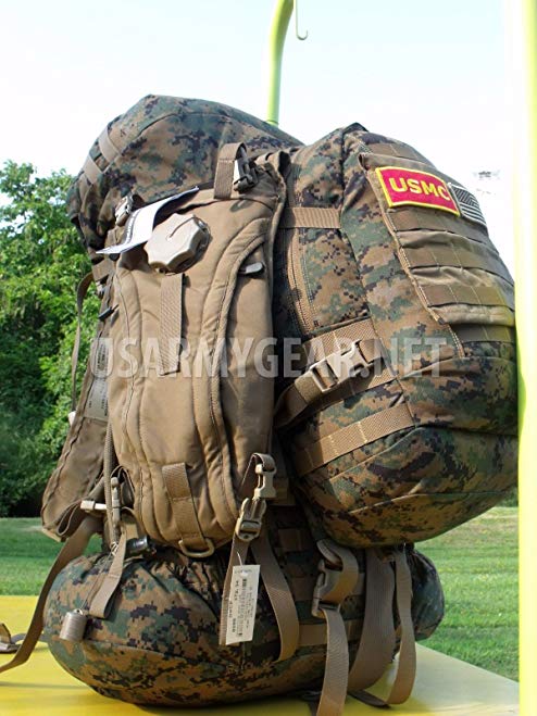 USMC GEN 2 Complete ILBE Back Pack Ruck Sack System Set + Assault Pack USGI