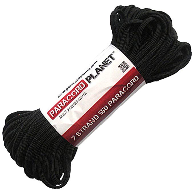 Paracord Planet Nylon Mil Spec Parachute 550 Cord Type III 7 Strand Paracord Over 200 Colors 10'-1000' Choices