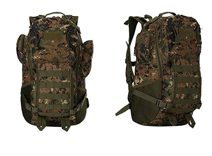 Tactical Scorpion Gear Military 45L CP6-004 Tactical Molle Backpack - Multiple Colors