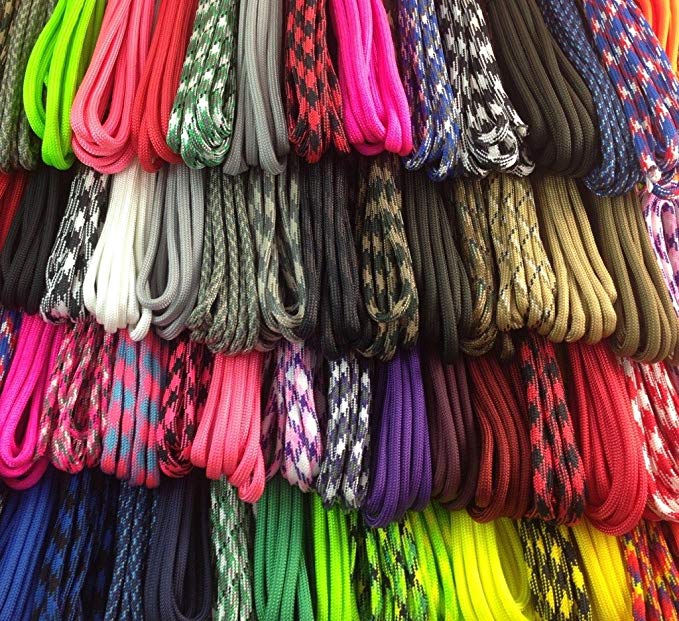 550 Paracord Survival Bracelet Kit Type III 7 Strand with 400 Feet and 40 3/8