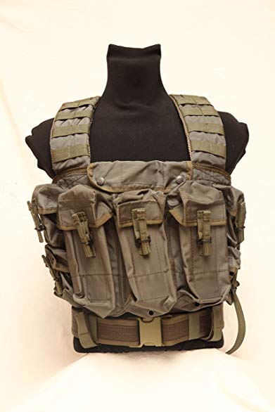 Tactical assault vest chest rig Lazutchik scout Russian army spetsnaz SPOSN SSO Molle