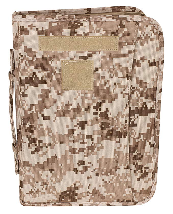 Battle Ready USMC Digital Desert Zippered 3 Ring Binder And Padfolio