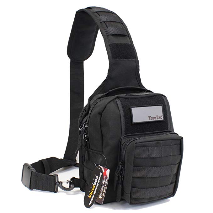 TravTac Onyx Sling Bag - USA Made Tactical Series