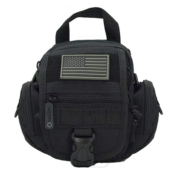 IMPACK RT1520 Tactical Waist Belt Bag Pack Molle Pouch Utility Gadget Bag