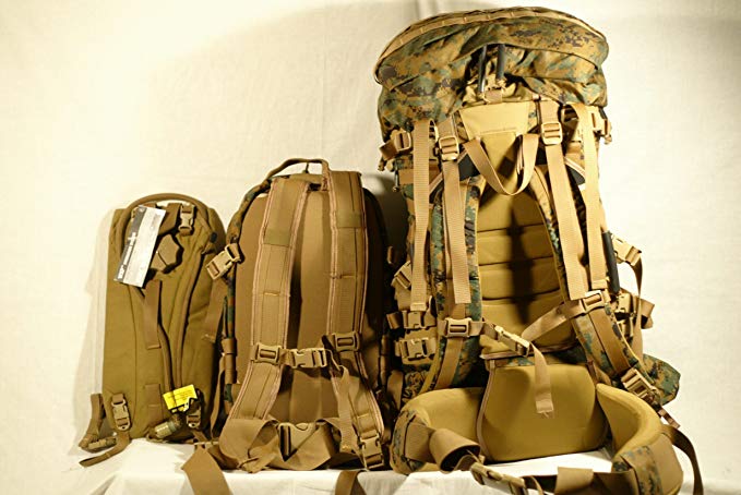 USMC Issue Gen 2 ILBE Main Pack, Assault Pack & Source Hydration System