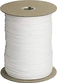 Parachute Cords 1010S White Nylon Construction 1,000 ft. Length Parachute Cord