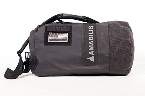 Amabilis Dave Jr 2.0 Water Resistant, Heavy Duty Tactical Duffel Bag, 18 x 10 Inches - 23 Liters/1413 cu.in.