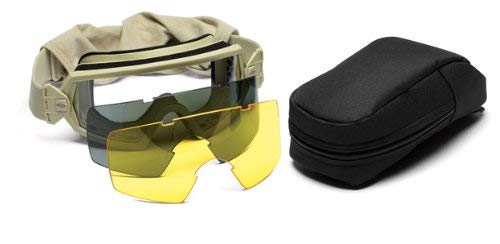 Smith Optics Elite Outside the Wire Goggle Deluxe Kit, Gray/Tan