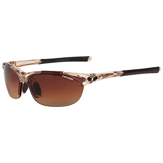 Tifosi Wisp Interchangeable Lens Sunglasses - Crystal Brown