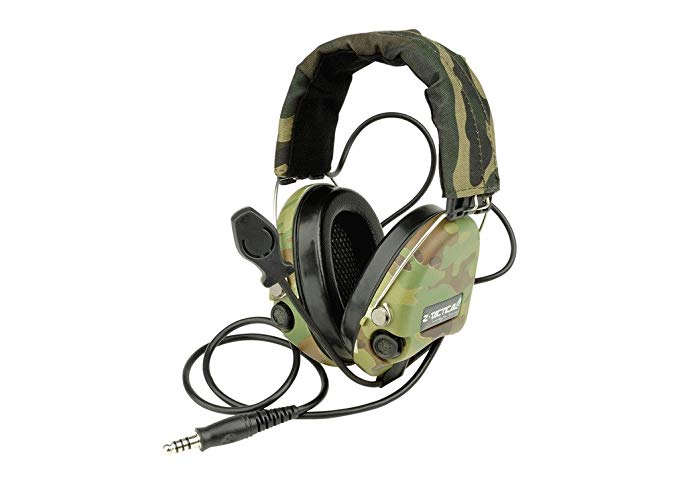 Tactical Sordin Headset Cover Headphone with New Military Standard Plug