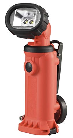 Streamlight 91657 Knucklehead HAZ-LO Rechargeable Flood Light with 120-volt AC/12-volt DC Charger, Orange - 163 Lumens