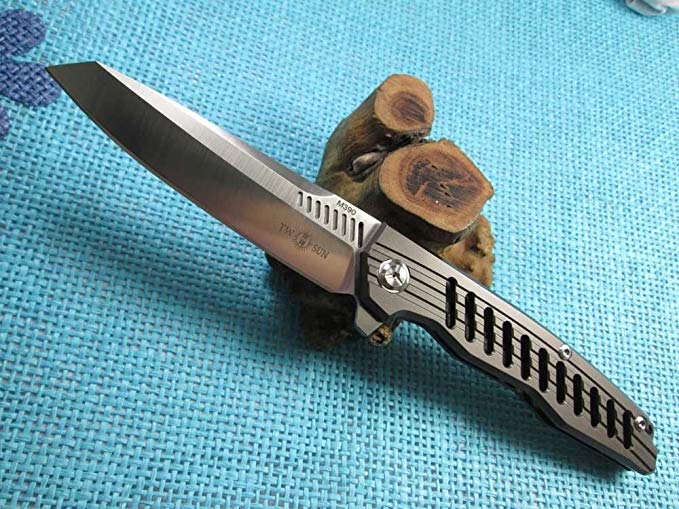 TwoSun New Night Morning Knives M390 Blade Ball Bearings Pocket Knife TS16-M390