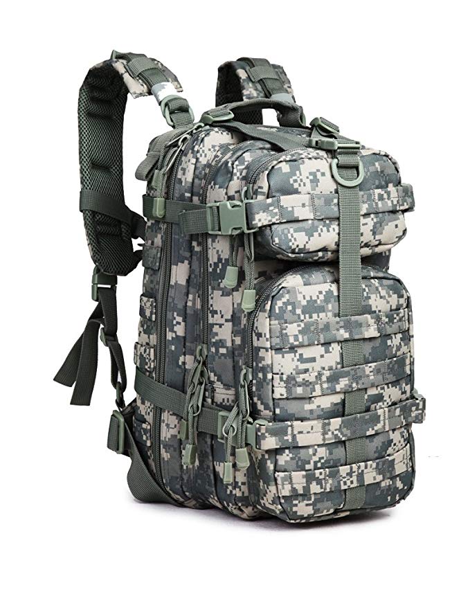 Kiwicomp Military Rucksack Tactical Backpack Sports Outdoor Hunting & Fishing Personal Defense