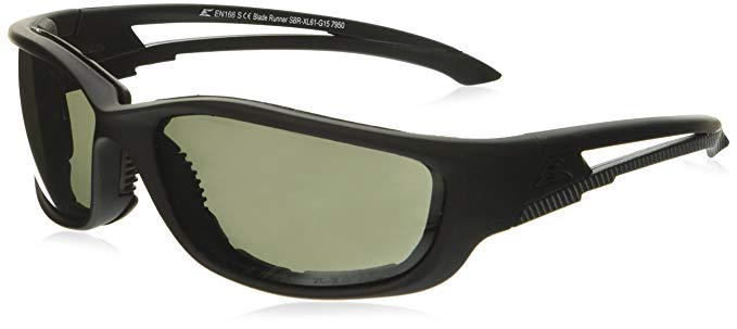 Edge Tactical Eyewear SBR610 Blade Runner Matte Black with Tiger's Eye Lens