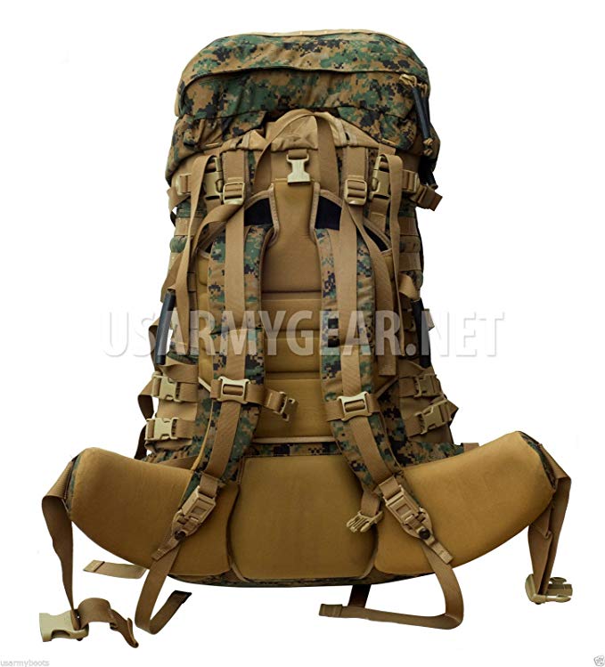 New Usmc Gen 2 Marpat Tan Woodland Ilbe Main Pack with Lid Belt Complete Arcyteryx