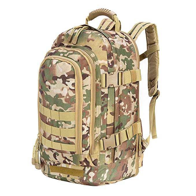 ARMYCAMOUSA 39-64 L Outdoor 3 Day Expandable Tactical Backpack Military Sport Camping Hiking Trekking Bag