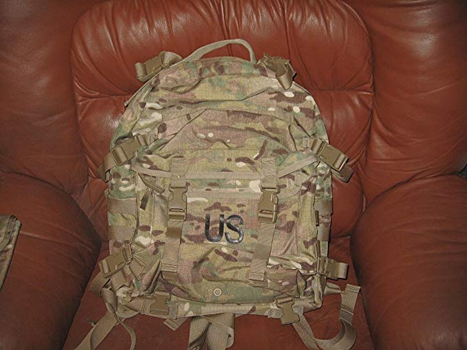 USGI Multicam Molle II Assault Pack NSN 8465-01-580-0981 Backpack