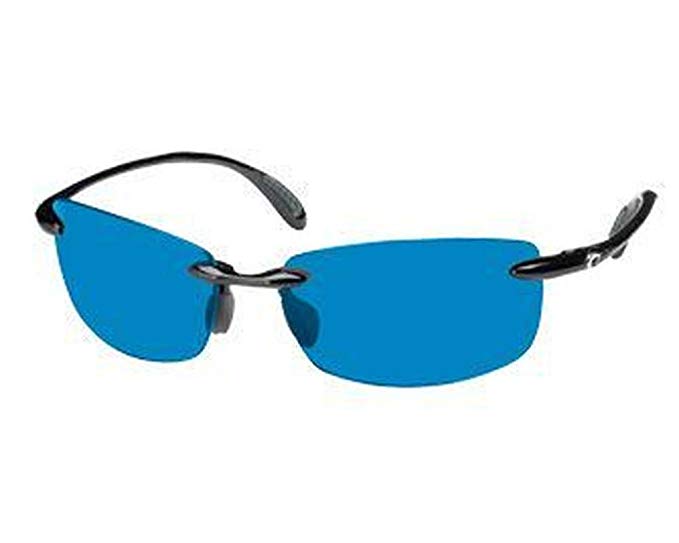 Costa Del Mar Ballast Sunglasses - Black Frame - Blue Mirror Polycarbonate Lens