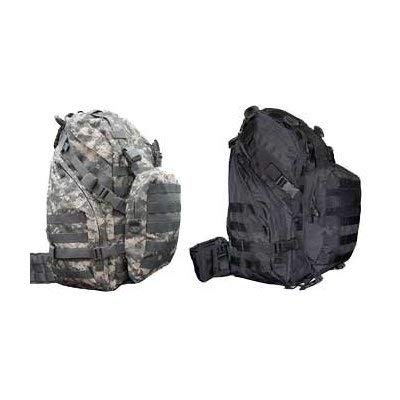 Molle 3 Day Assault Backpack Pack + SHOULDER BAG--OD GREEN