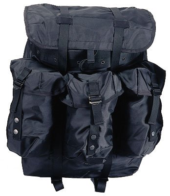 Black Large ALICE Pack w/Straps & Frame