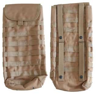 Molle HYDRATION CARRIER w/2.5L Bladder--OD GREEN