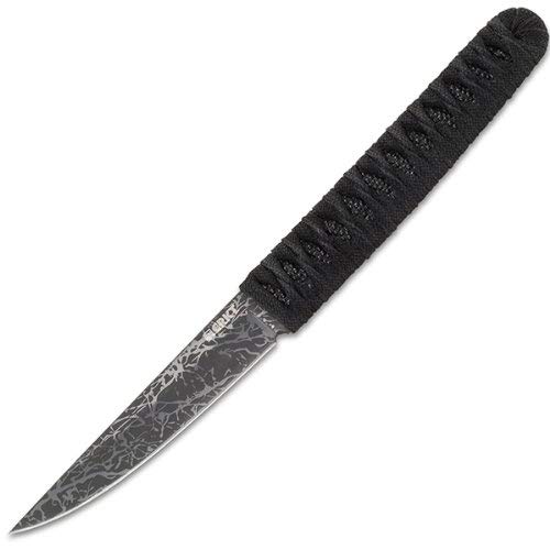 Obake, Paracord Wrap Handle, TiNitride Gray Plain, Sheath