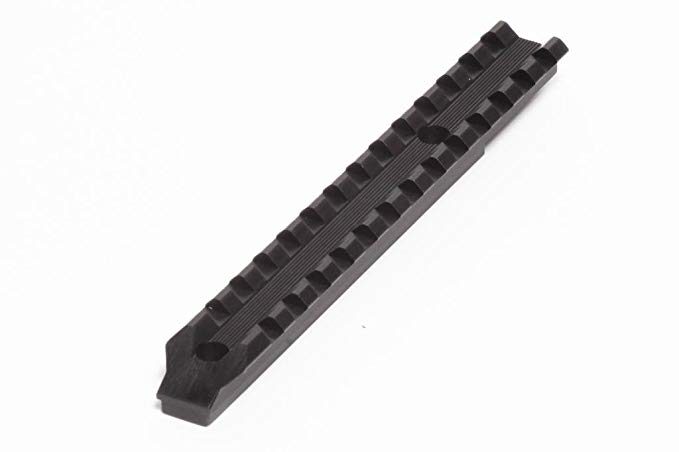 LongShot Black Anodized Aluminum Picatinny Bottom Rail for Hi-Point 4595TS model carbines