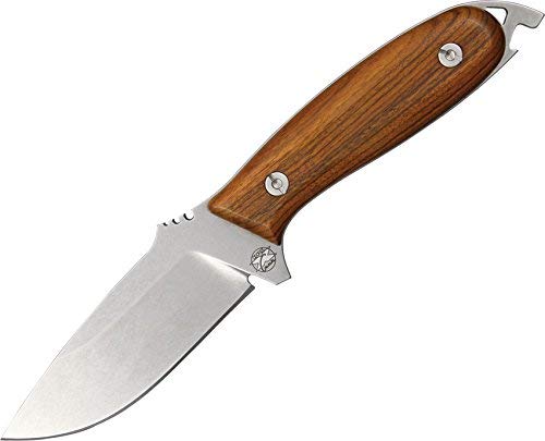 DPX Gear H.E.F.T. 4 Woodsman, Santo Wood Handle, Leather Sheath DPHFX001