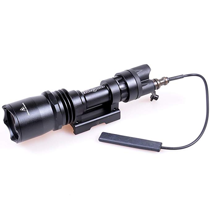 Tactical Flashlight M952 12V LED Light For Rifle And SMG White And IR Output