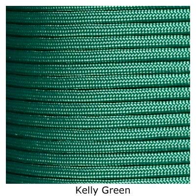 Tactical 550 Paracord - Kelly Green, 1000 FT