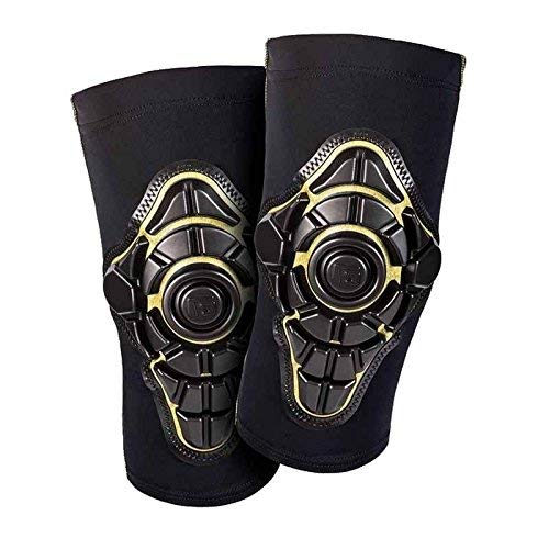 G-Form Pro-X Knee Pad (Black/Yellow, Medium)