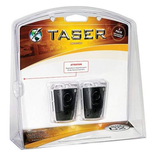 Taser Accessories for Taser Pulse, Bolt, Strike and Attack (Pack of 2 Taser Cartridges)