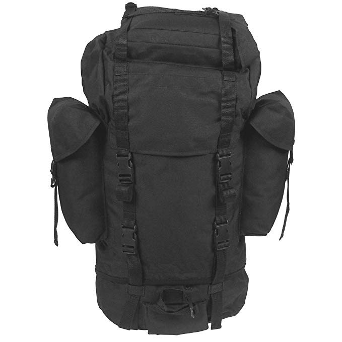 MFH German Army Rucksack 65L Black