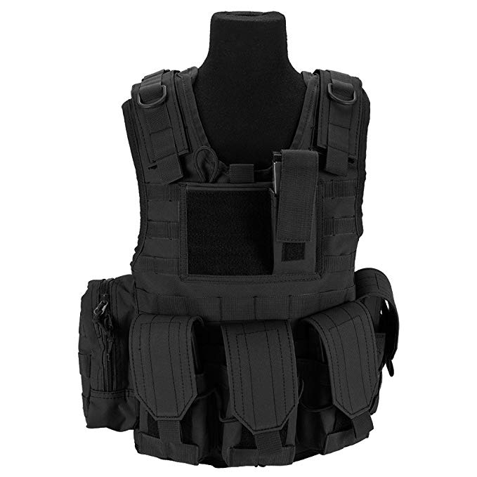 Evike Matrix Tactical Systems Junior Size Ciras Tactical Vest - BK/OD/Tan