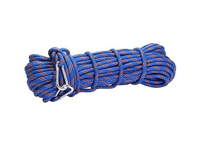 Haolong Multipurpose Outdoor Climbing Rope Diameter 10MM Load 300kg With Two Buckles and One Storage Bag