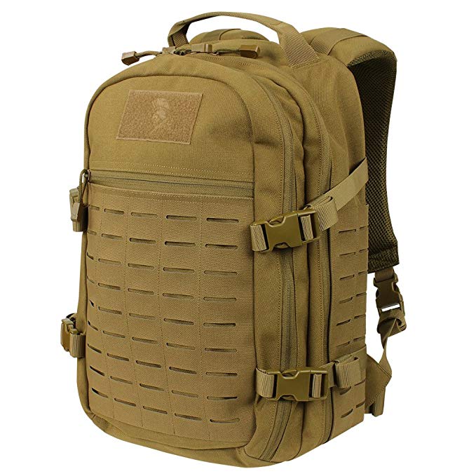 Mars Gear Spectre 20L Tactical Day Pack Backpack (Coyote Brown)