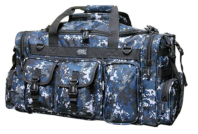 Nexpak Tactical Duffle Military Molle Gear Shoulder Strap Range Bag (Multi Colors/Sizes)