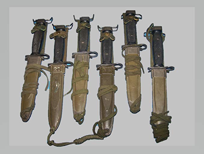 Bayonet M7 VIZ M8A1 Scabbard Sheath Military USMC Army & SHELBY P38