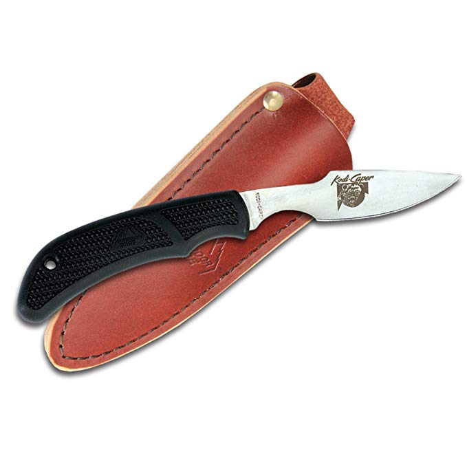 Outdoor Edge KC-1N Kodi-Caper Performs Detailed Cuts with Surgical Precision Complete with Quality Nylon Sheath