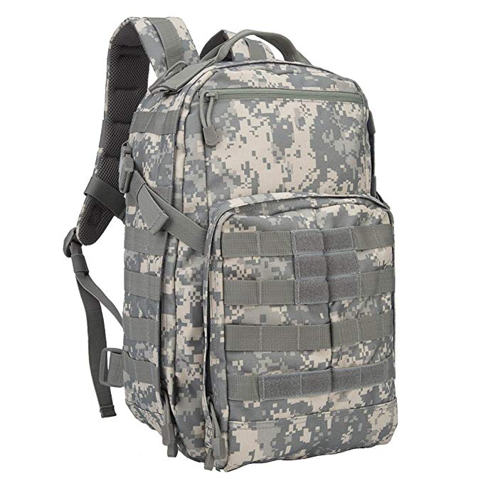 Military Tactical Backpack Small Army Assault Pack Army Molle Bug Out Bag Backpacks Rucksacks for Outdoor Hunting Camping Hiking and Trekking 30L