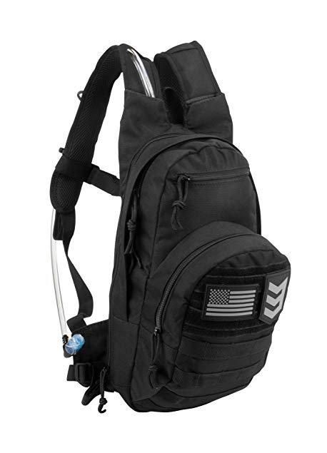 3V Gear Bandit Hydration Pack - Compatible for Military Gear, Travel, Man Bag, Marathon, Hiking