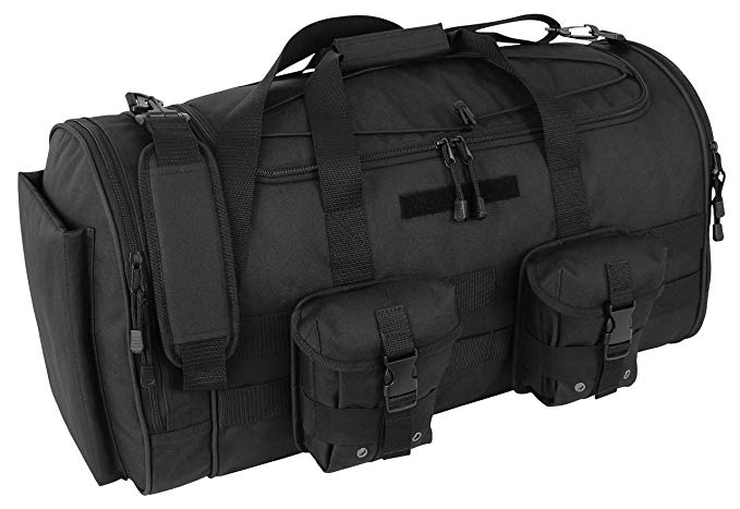 Black Commander Duffle Bag