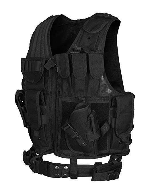 10Code Law Enforcement Tactical Vest Outdoor Adjustable Light Weight ...