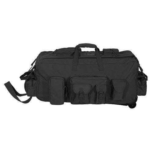 Voodoo Tactical Mojo on Wheels XL Load Out Bag / Gear Bag / 72 Hour Bag Black 15-9686