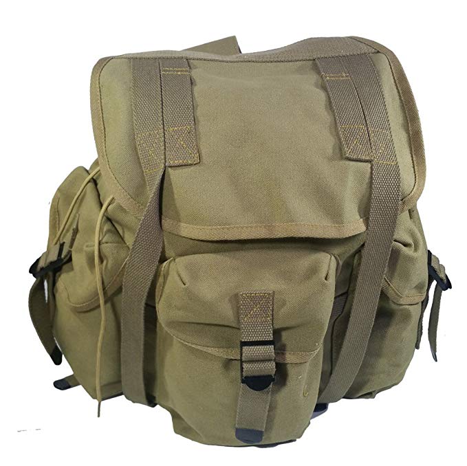 WW2 WWII US Military M14 Haversack Field Bag Backpack Canvas